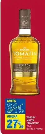 E.Leclerc Tomatin - whisky malta oferta