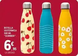 E.Leclerc Botella isotermica summer oferta