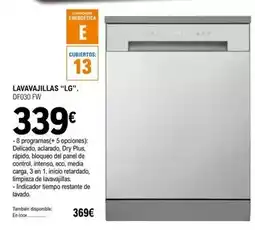 E.Leclerc Lg - lavavajillas oferta