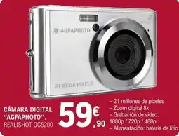 E.Leclerc Agfaphoto - cámara digital realishot dc5200 oferta