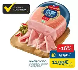 Supermercados La Despensa Campofrío - jamon cocido de cerdo extra oferta