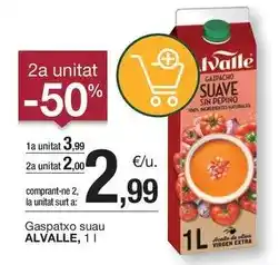 BonpreuEsclat Alvalle - gaspatxo suau oferta