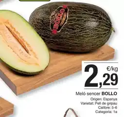 BonpreuEsclat Bollo - meló sencer oferta