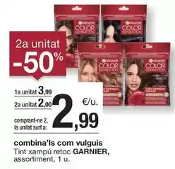 BonpreuEsclat Garnier - tint xampu retocc oferta