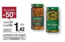 BonpreuEsclat Rioverde - cogonbres gust añoova o picants oferta