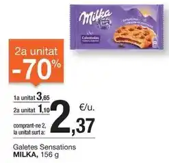 BonpreuEsclat Milka - galetes sensations oferta
