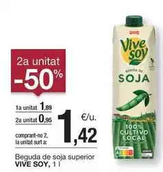 BonpreuEsclat Vivesoy - beguda de soja superior oferta