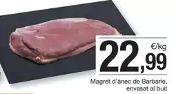 BonpreuEsclat Magret d'anec de barbarie, envasat al buit oferta