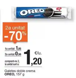 BonpreuEsclat Oreo - galetes doble crema oferta