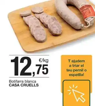BonpreuEsclat Botifarra blanca oferta