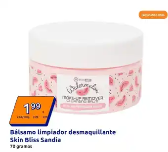 Action Bálsamo limpiador desmaquillante Skin Bliss Sandía oferta