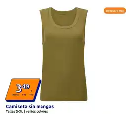 Action Camiseta sin mangas oferta