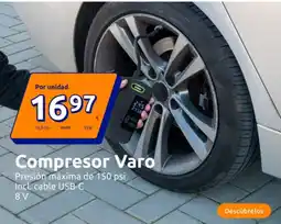 Action Compresor Varo oferta