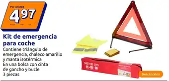 Action Kit de emergencia para coche oferta