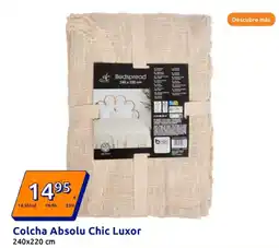 Action Colcha Absolu Chic Luxor 240x220 cm oferta