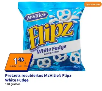 Action Pretzels recubiertos McVitie's Flipz oferta