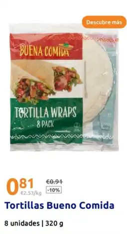 Action Tortillas Bueno Comida oferta