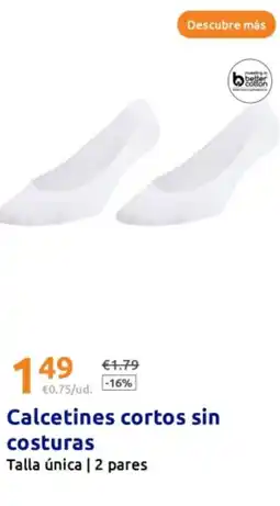 Action Calcetines cortos sin costuras oferta