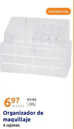Action Organizador de maquillaje oferta