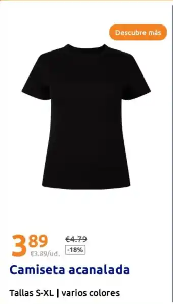 Action Camiseta acanalada oferta