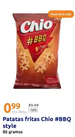 Action Patatas fritas Chio #BBQ style oferta