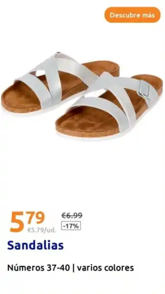 Action Sandalias oferta