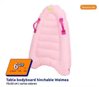 Action Tabla bodyboard hinchable Waimea oferta