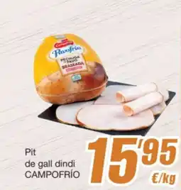 SPAR Fragadis CAMPOFRÍO Pit de gall dindi oferta