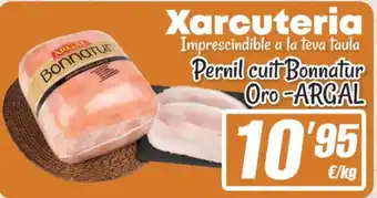 SPAR Fragadis ARGAL Pernil cuit Bonnatur Oro- oferta