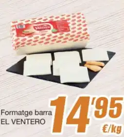SPAR Fragadis EL VENTERO Formatge barra oferta