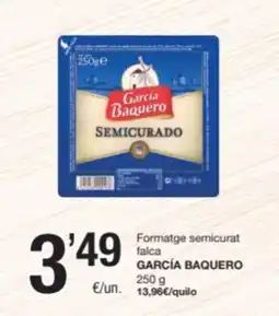 SPAR Fragadis GARCÍA BAQUERO Formatge semicurat falca oferta