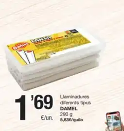 SPAR Fragadis DAMEL Llaminadures diferents tipus oferta