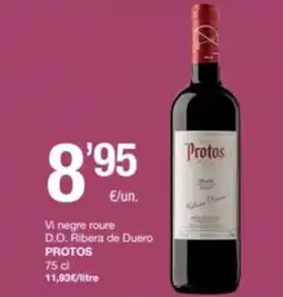 SPAR Fragadis PROTOS Vi negre roure D.O. Ribera de Duero oferta