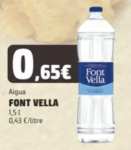 SPAR Fragadis FONT VELLA Aigua oferta