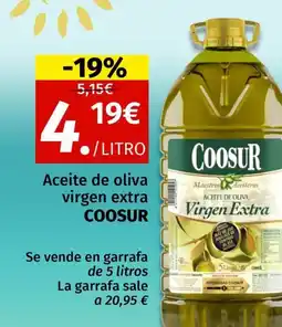Maskom Supermercados COOSUR Aceite de oliva virgen extra oferta