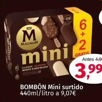 Maskom Supermercados MAGNUM Bombón mini surtido oferta