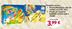 Maskom Supermercados Helados varios: Pirulo Mikolápiz caja de Pirulo mi tropical oferta