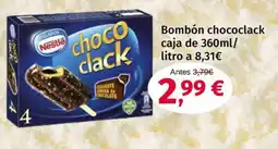 Maskom Supermercados NESTLE Bombón chococlack caja oferta