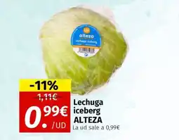 Maskom Supermercados ALTEZA Lechuga iceberg oferta
