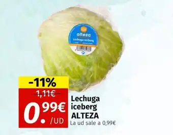 Maskom Supermercados ALTEZA Lechuga iceberg oferta