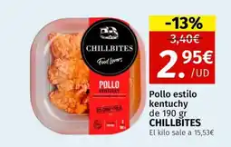 Maskom Supermercados CHILLBITES Pollo estilo kentuchy oferta