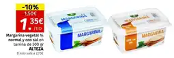 Maskom Supermercados ALTEZA Margarina vegetal 3/4 normal y con sal en tarrina oferta