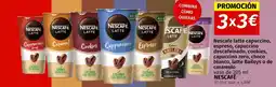 Maskom Supermercados NESCAFÉ latte capuccino, espreso, capuccino descafeinado, cookies, capuccino zero, choco blanco oferta