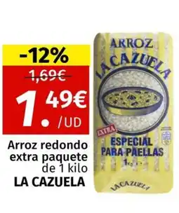 Maskom Supermercados LA CAZUELA Arroz redondo extra paquete oferta