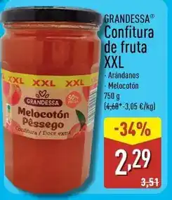 ALDI Grandessa - confitura de fruta xxl oferta