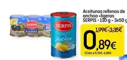 Dialprix Serpis - aceitunas rellenas de anchoa oferta