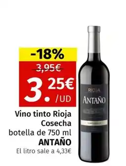 Maskom Supermercados ANTAÑO Vino tinto Rioja Cosecha oferta