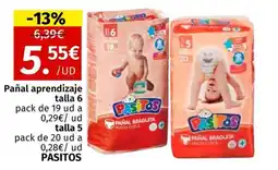 Maskom Supermercados Pañal aprendizaje talla 6 oferta
