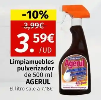 Maskom Supermercados AGERUL Limpiamuebles pulverizador oferta