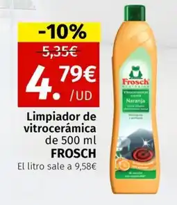 Maskom Supermercados FROSCH Limpiador de vitrocerámica oferta